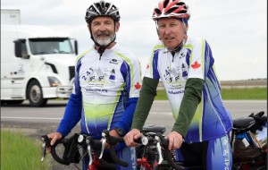 Windsor men cycling across Canada for Huntington disease